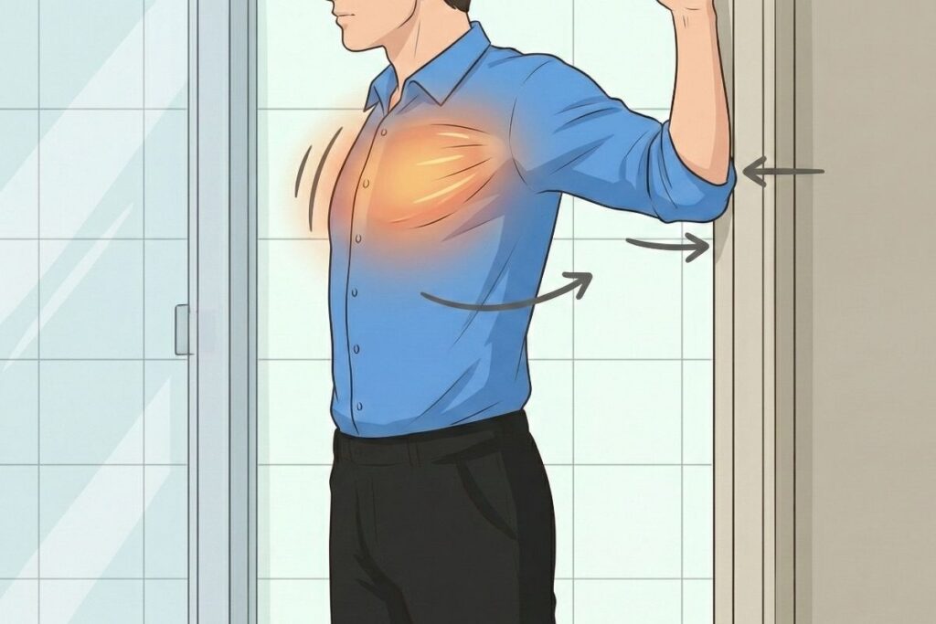 "기지개 켜지 마세요" 고수들만 아는 사무실 어깨 스트레칭 공식 3