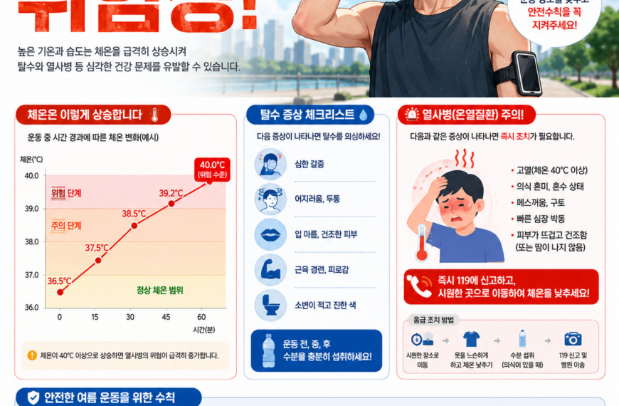 폭염 속 운동, 쉬지 말고 ‘방법’을 바꿔라… 여름철 건강을 지키는 똑똑한 실내 운동법 7