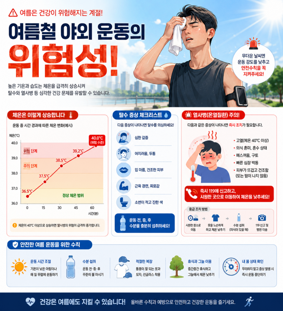 폭염 속 운동, 쉬지 말고 ‘방법’을 바꿔라… 여름철 건강을 지키는 똑똑한 실내 운동법 1